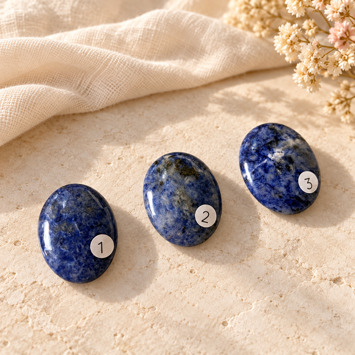 Galet en sodalite