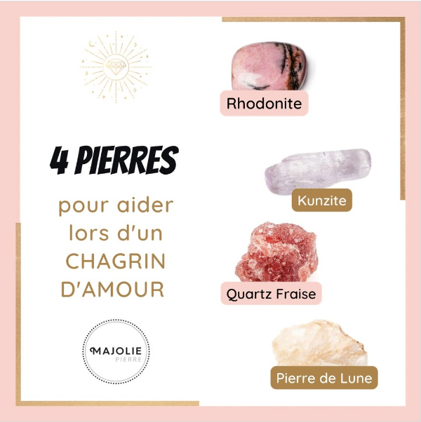Guérir un cœur brisé : 4 pierres précieuses pour apaiser votre chagrin