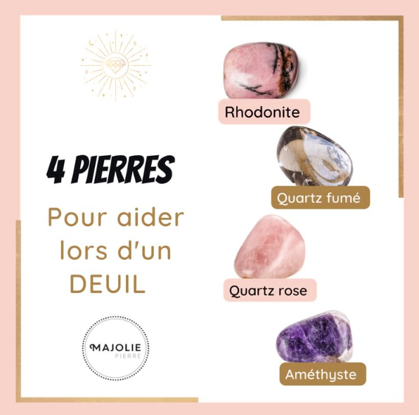 Guérison du deuil : le pouvoir réconfortant des cristaux