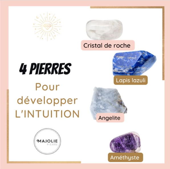Utilisez la puissance des pierres pour développer votre intuition