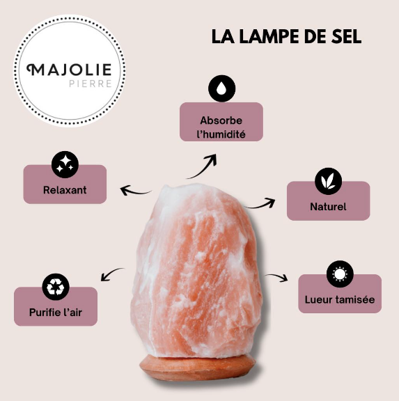 Plongez dans l'ambiance apaisante des lampes de sel