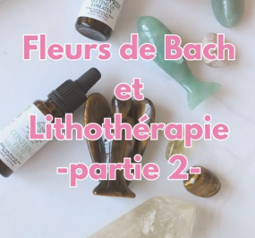 Lithothérapie et Fleurs de Bach - Partie 2