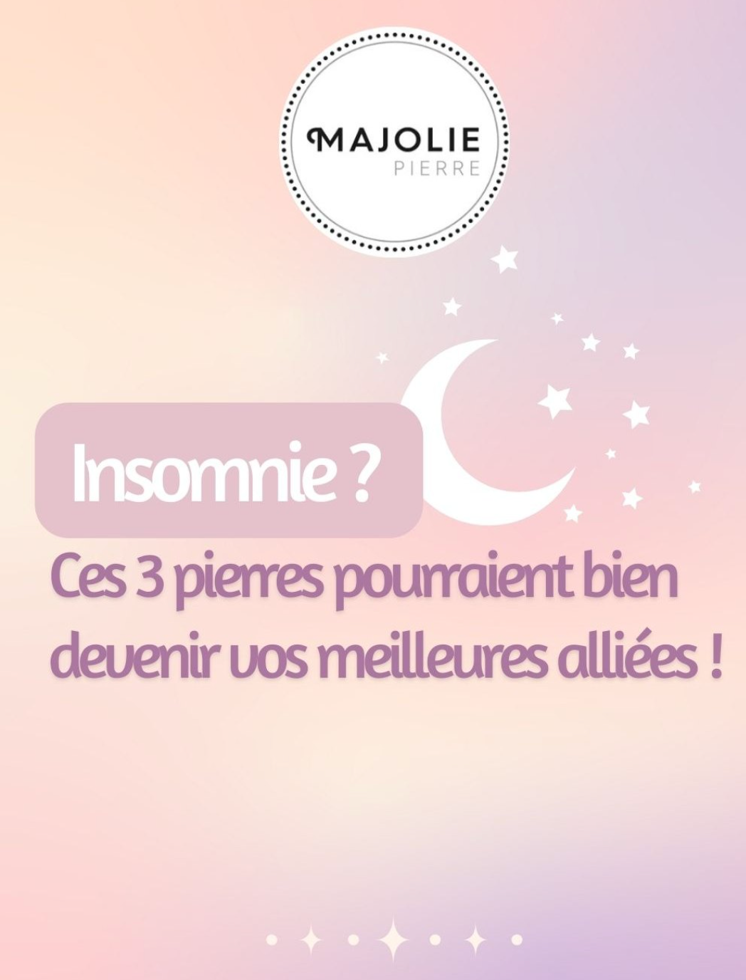 Insomnie ? Découvrez 3 pierres pour retrouver un sommeil réparateur !