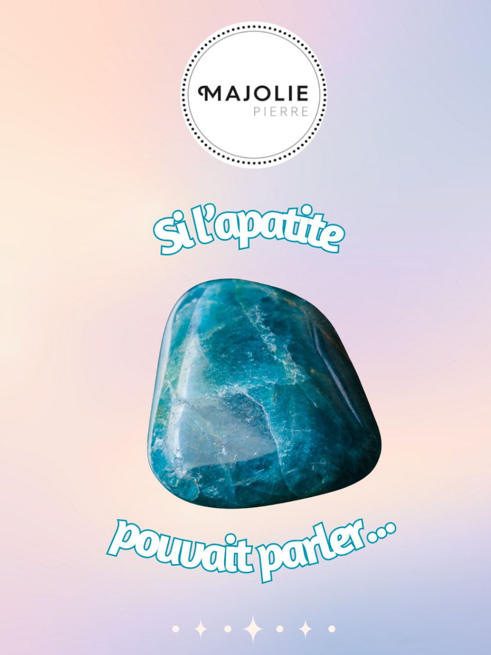 Si l'apatite pouvait parler...