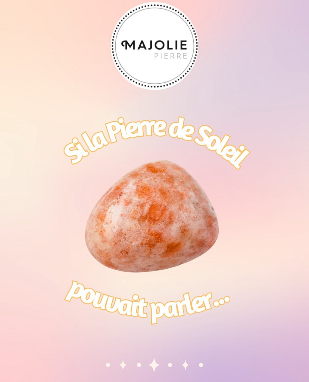 Pierre de Soleil : la pierre qui réveille la joie et la confiance