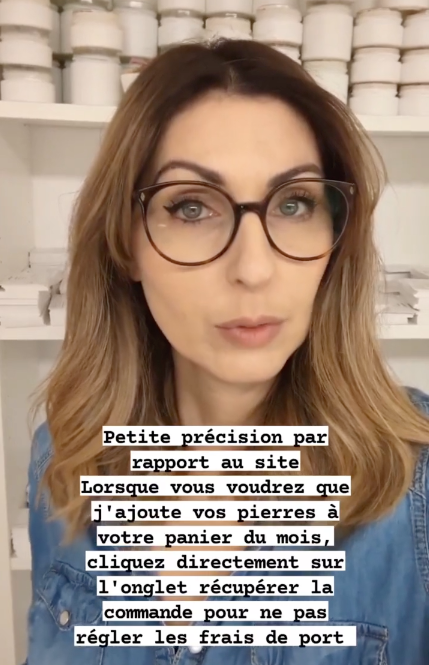 Information importante : Panier du mois