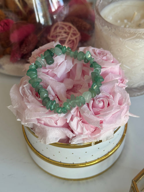 Bracelet chips en Aventurine