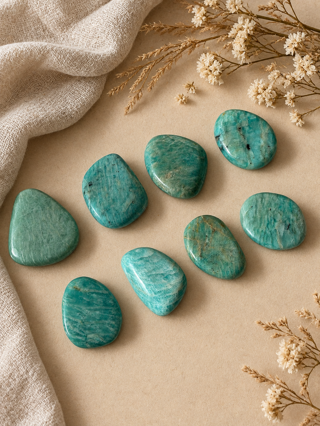 galet en amazonite