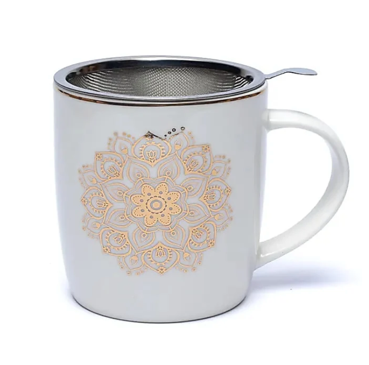Tasse infuseur à thé - Mandala