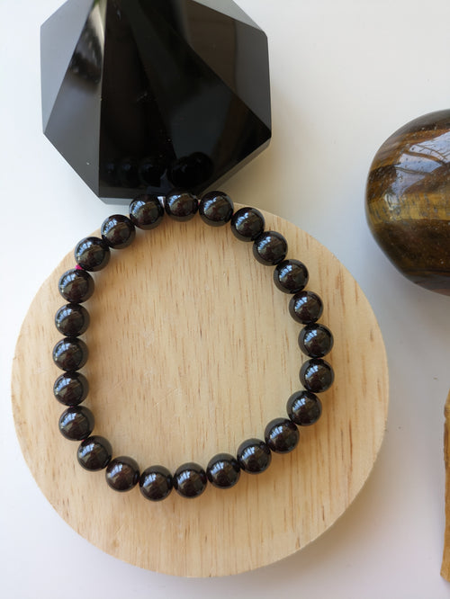 Bracelet uni Grenat 8mm- taille unique