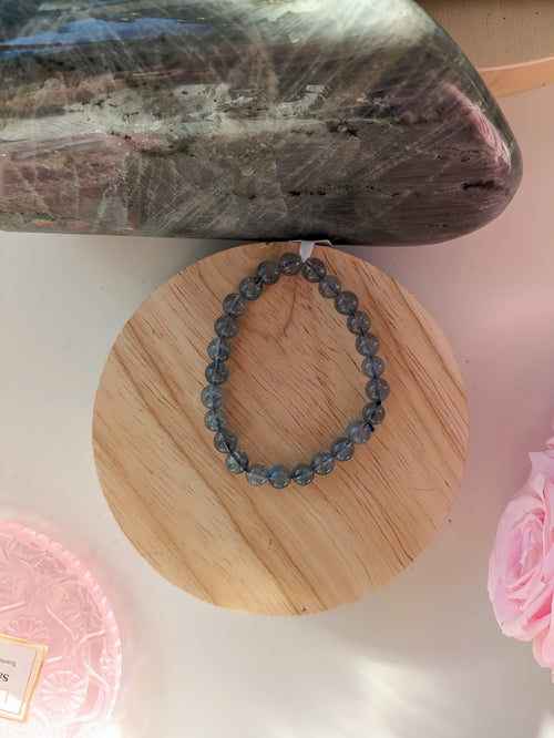 Bracelet Labradorite 6mm - taille enfant
