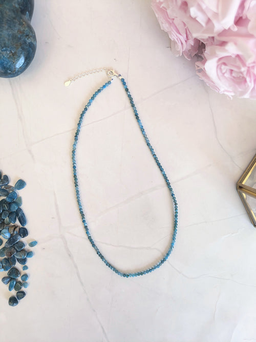 Collier en Apatite