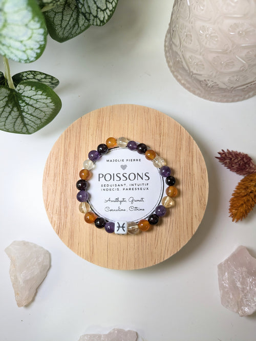 Bracelet Signe Astrologique Poissons - taille enfant