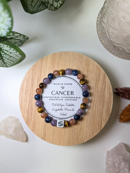 Bracelet Signe Astrologique Cancer - taille enfant